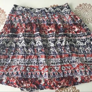 Red, White, & Blue Skirt